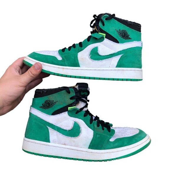 2020 Nike Air Jordan 1 High Zoom Air CMFT Stadium Green Size 10 - Picture 1 of 14